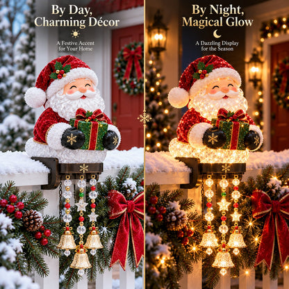 🔥Hot Sale🔥 -🎄 Christmas Porch Railing Lights – 4 Festive Character Designs