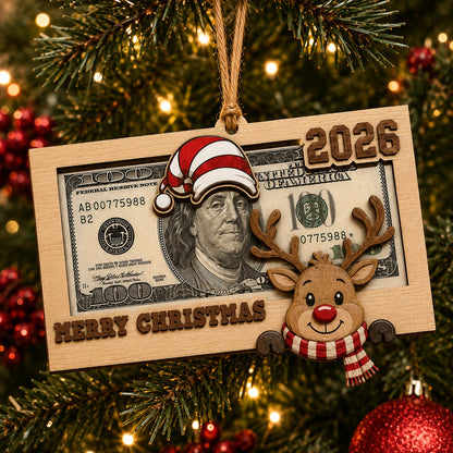 🎄Christmas Cash Gift Ornament - 2026 Christmas Money Ornament Set