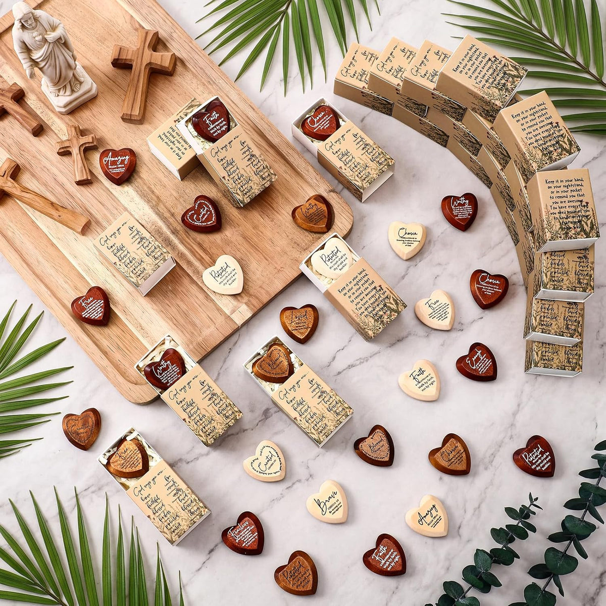 🔥Hot Sale🔥 - ✝️ Christian Pocket Heart Gift Set(Set of 12)