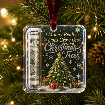 🔥Hot Sale🔥 - 🎄Christmas Cash Gift Ornament- Make Cash Feel Like A Real Christmas Gift💵