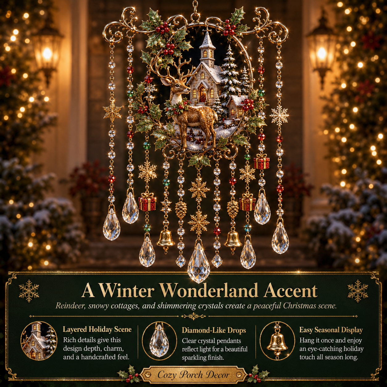 🎄✨Magical Christmas Wind Chime