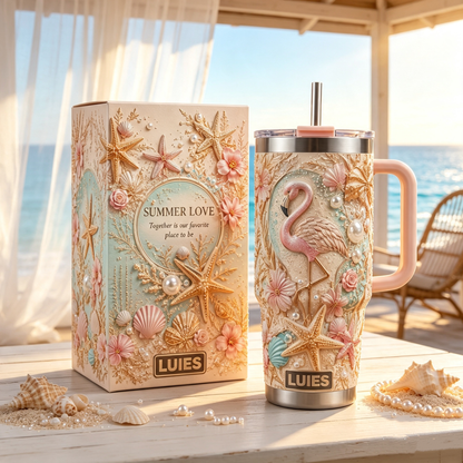 🔥Hot Sale🔥 - 💕 Personalized Summer Love Tumbler – A Sweet Gift Made Just for You