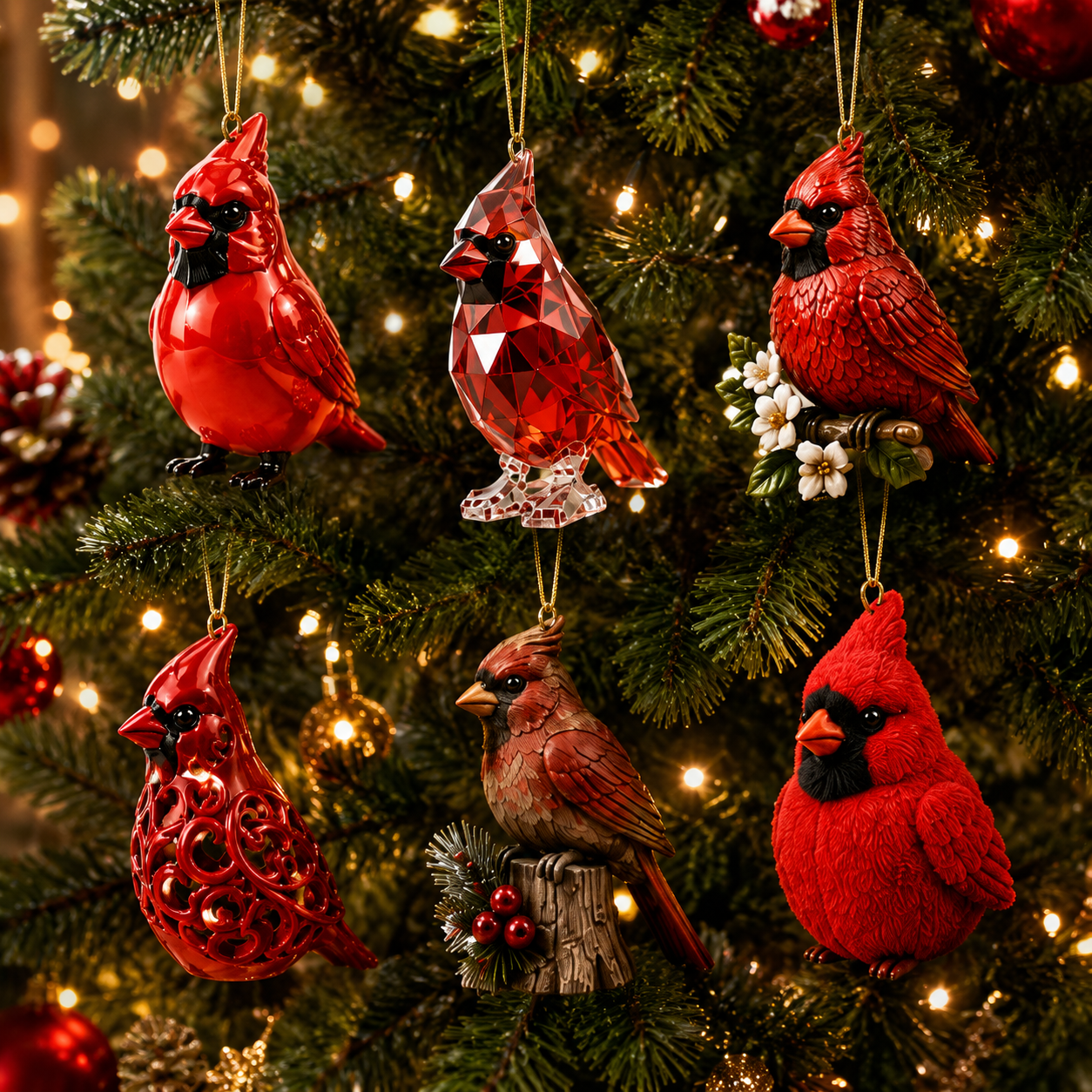 🔥Last 50pcs✨Cardinal Christmas 24-Day Countdown Calendar – Limited Anniversary Edition
