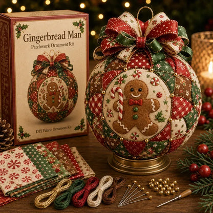 🎄Christmas Classics Patchwork Ornament DIY Kit