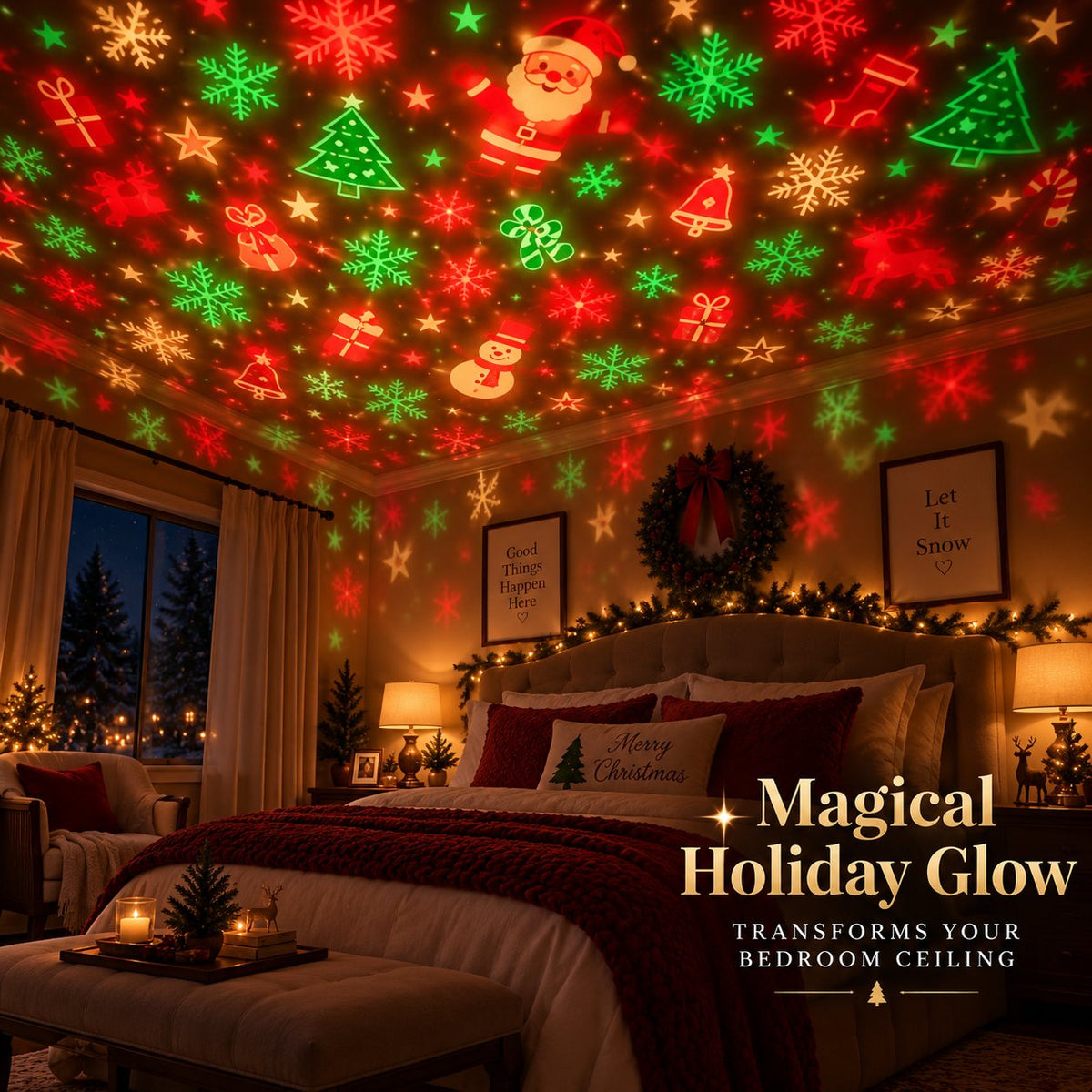 🔥Hot Sale🔥 - 🎄 Flexible Christmas Tree LED Lamp – USB-Powered Cozy Holiday Decor