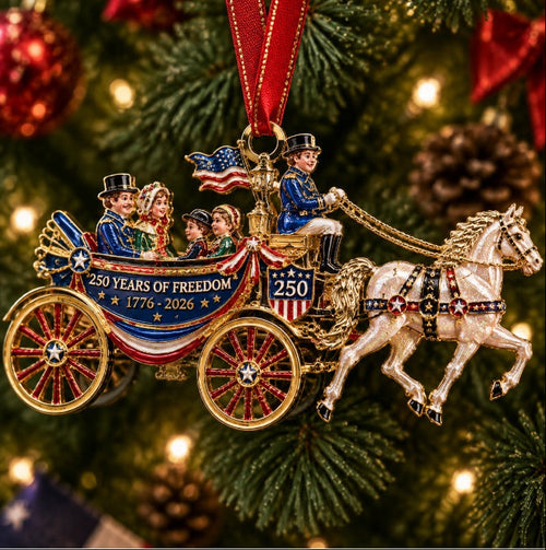 🇺🇸✨2026 250th Anniversary Christmas Ornament Collection