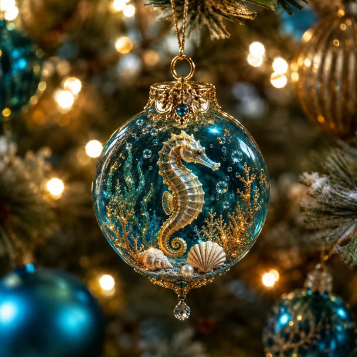 🌊 Ocean Wonderland Christmas Ornaments