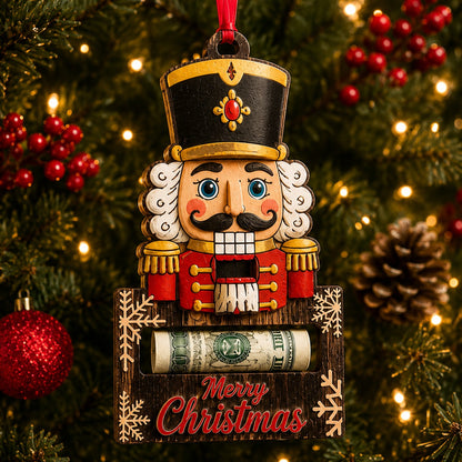 🎄Christmas Cash Gift Ornament - Merry Christmas Tree Ornament