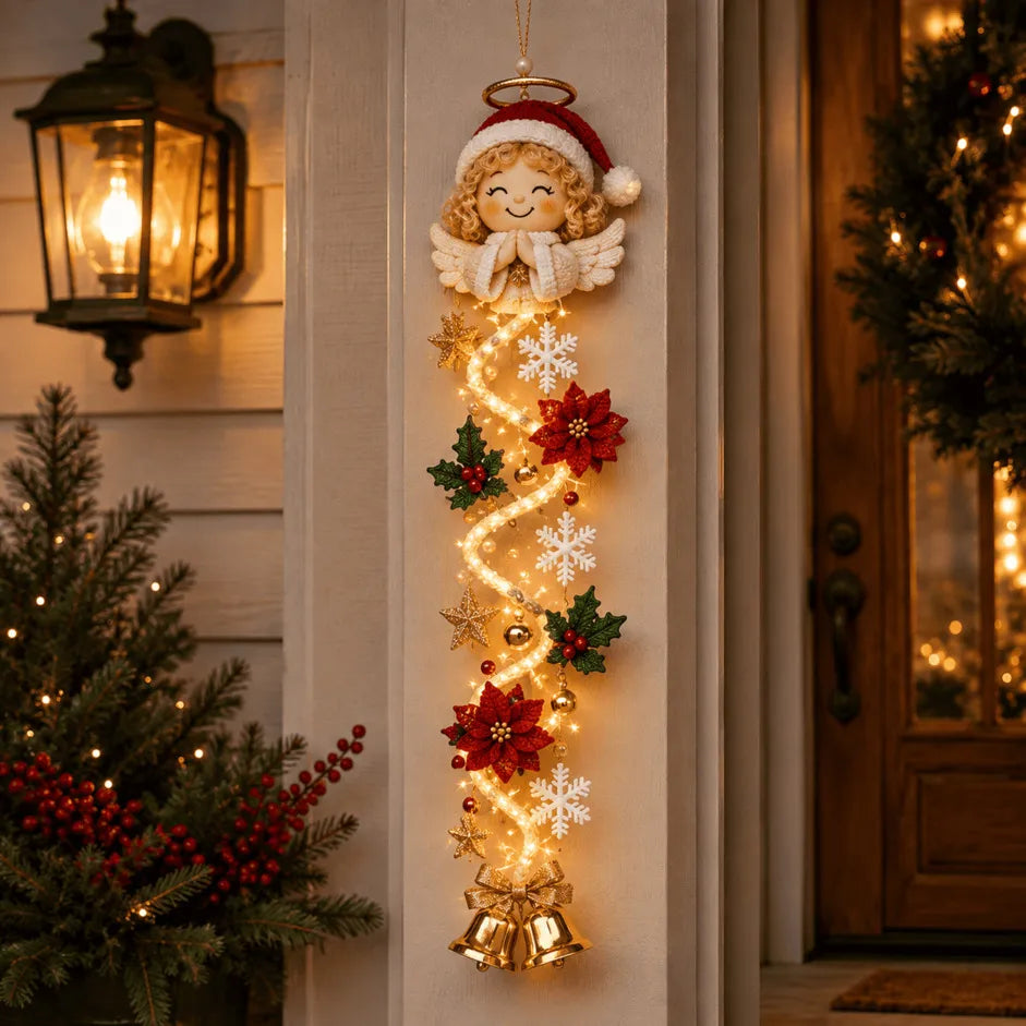 🎅Glowing Christmas Door Hanger