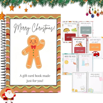 🔥 LIMITED-TIME 50% OFF — 🎄Christmas Gift Card Book