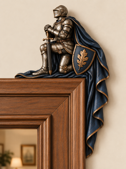 "Guardians at Our Door" – Epic Medieval Knight Door Frame Decor Set 🛡️🏰