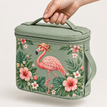 🦩Tropical Flamingo Insulated Lunch Bag
