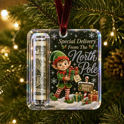 🔥Hot Sale🔥 - 🎄Christmas Cash Gift Ornament- Make Cash Feel Like A Real Christmas Gift💵