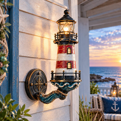🔥Hot Sale🔥 - 🌊Vintage Coastal Lighthouse Wall Light