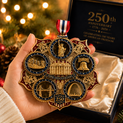 Last 30pcs🔥250th Anniversary Christmas Tree Ornament
