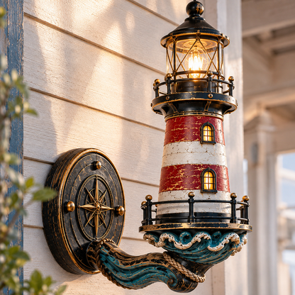 🔥Hot Sale🔥 - 🌊Vintage Coastal Lighthouse Wall Light