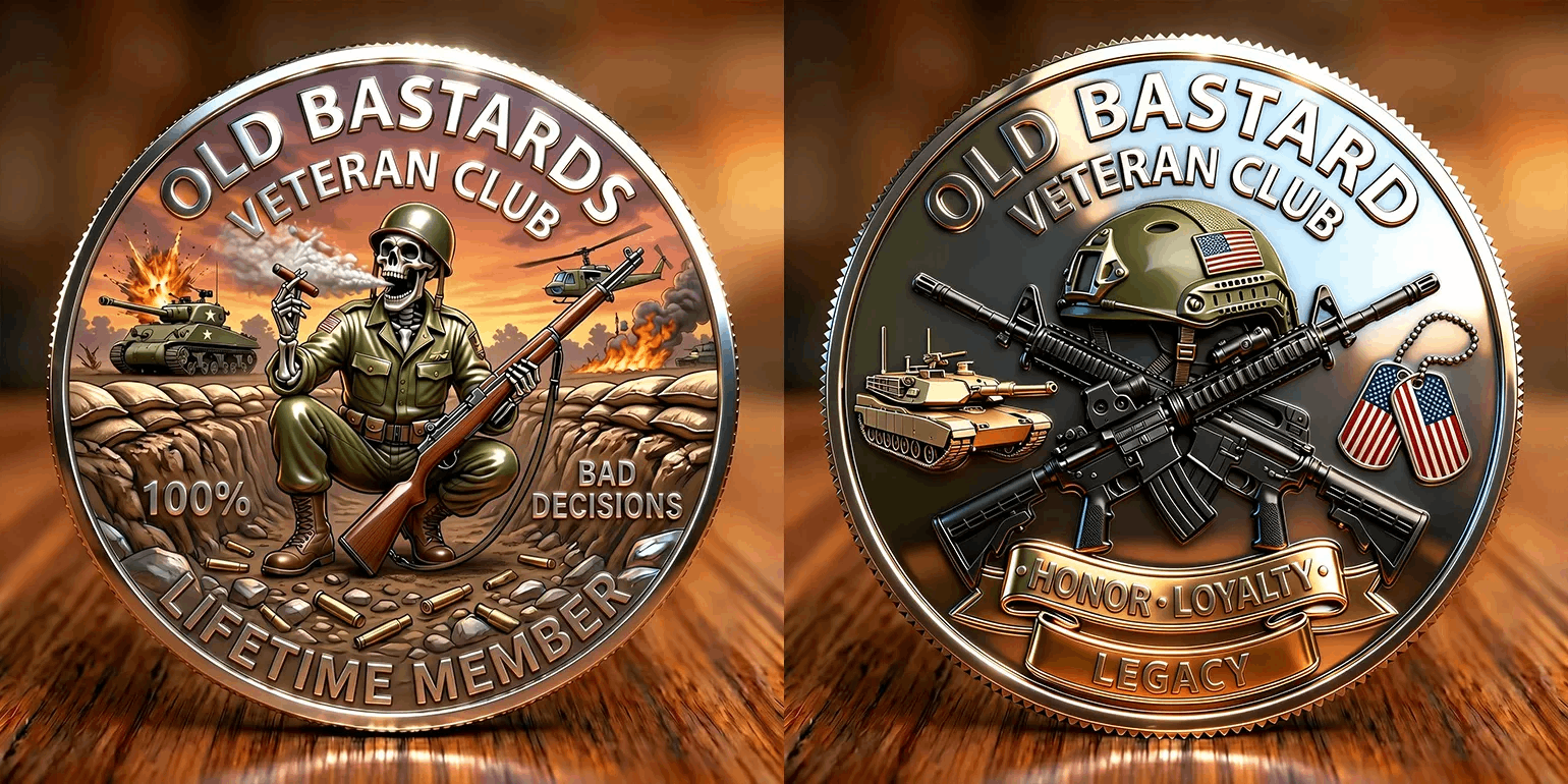 🎖️Last Day 49% OFF - Legacy Veteran Coin