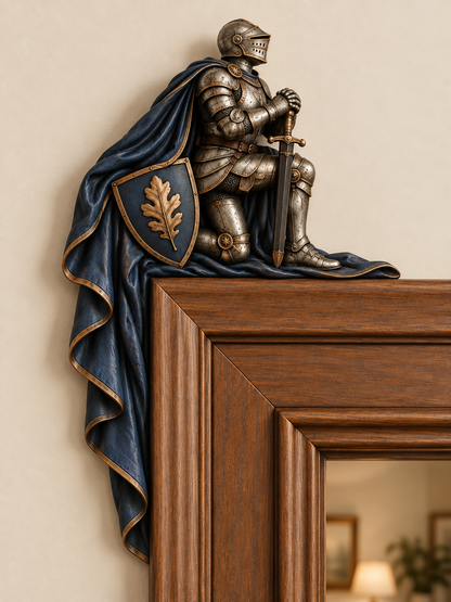 "Guardians at Our Door" – Epic Medieval Knight Door Frame Decor Set 🛡️🏰