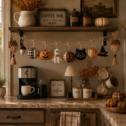Cozy Fall Fabric Garland