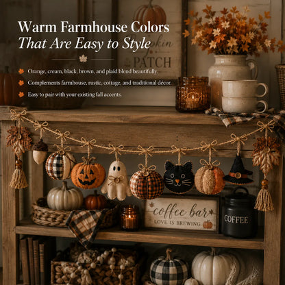 Cozy Fall Fabric Garland