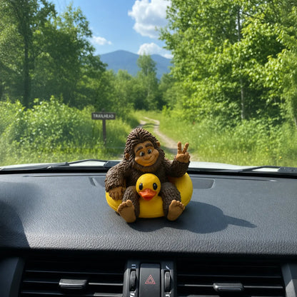 Sasquatch & Duck Adventure Figurine