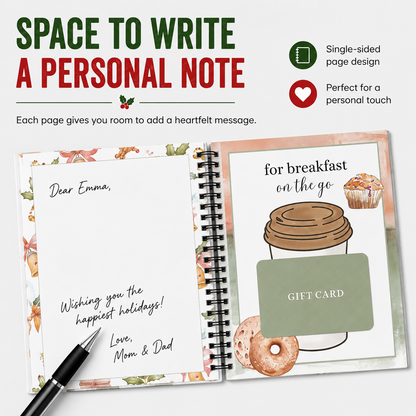 🔥 LIMITED-TIME 50% OFF — 🎄Christmas Gift Card Book