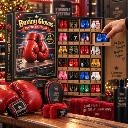 🥊Boxing Gloves Advent Calendar 2026 - 24-Day Festive Countdown