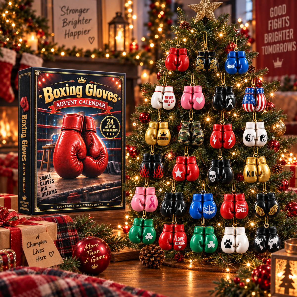 🥊Boxing Gloves Advent Calendar 2026 - 24-Day Festive Countdown