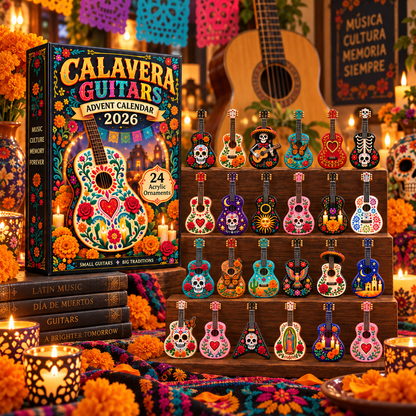 DAY OF THE DEAD KICKOFF 49% OFF - Calavera Guitars Advent Calendar 2026