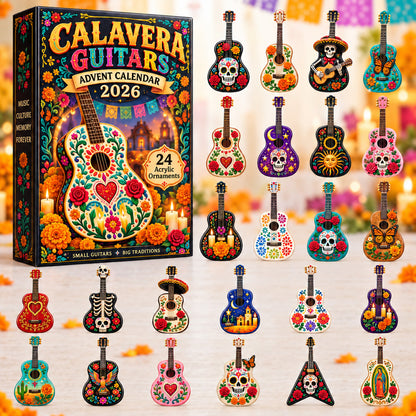 DAY OF THE DEAD KICKOFF 49% OFF - Calavera Guitars Advent Calendar 2026