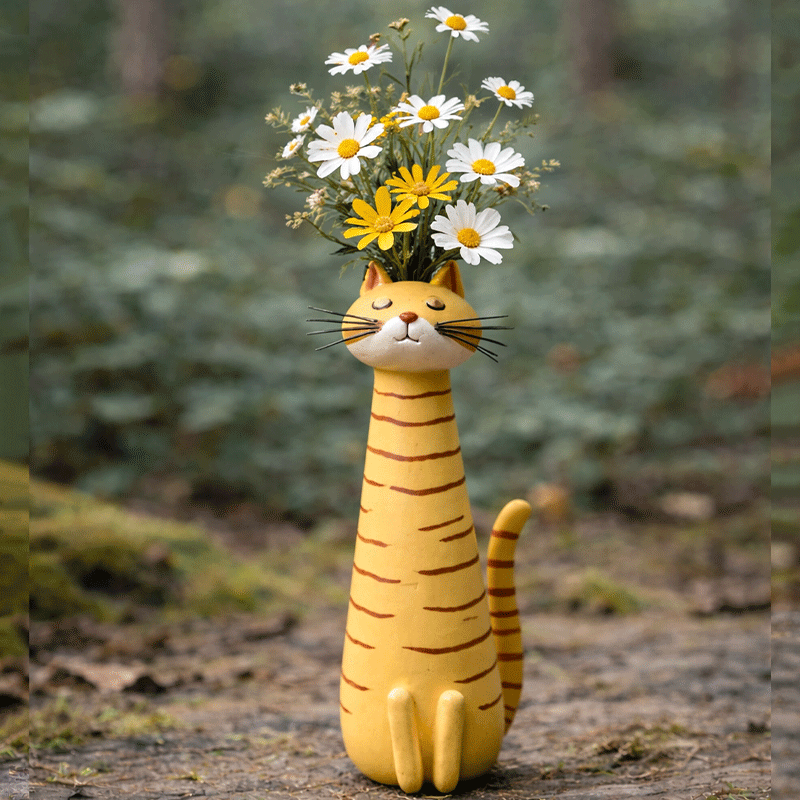 😻😻2026 Mother's Day Gifts 50% Off--💖🎁Mini Quirky Cat Vase
