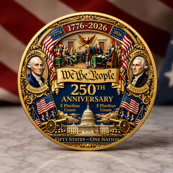 🔥Summer Sale 49% OFF🔥United States 250th Anniversary Commemorative Challenge Coin