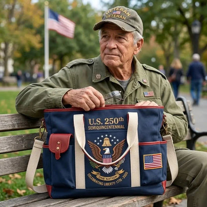 USA 250th Anniversary Edition Heavy-Duty Multifunctional Outdoor Tote Bag