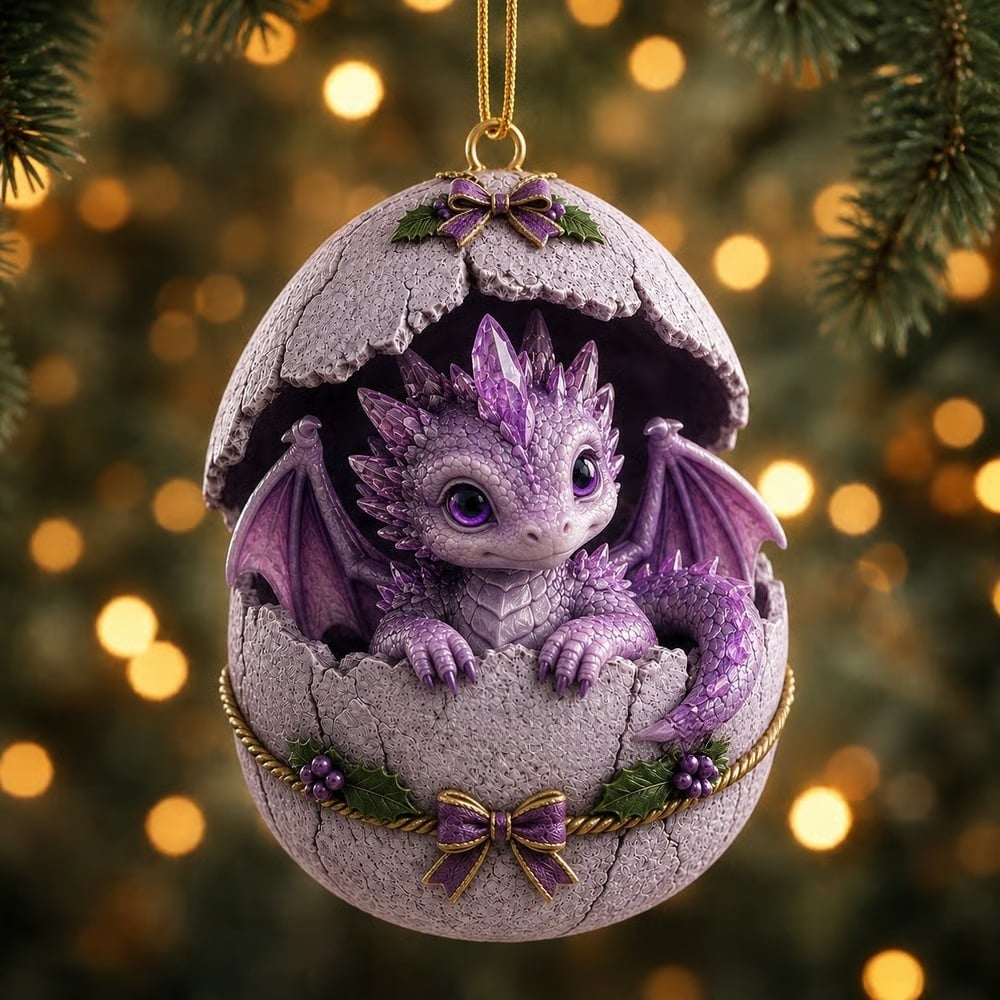 Dragon Egg Christmas Ornament