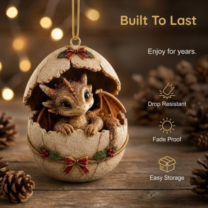 Dragon Egg Christmas Ornament