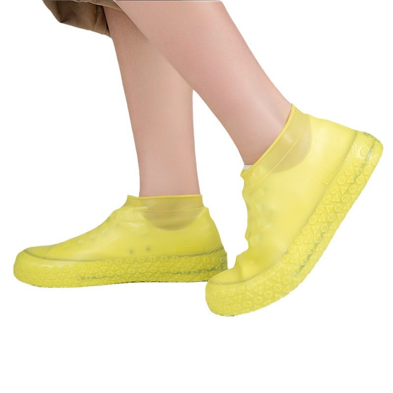 🔥Hot Sale🔥 - Stop Soaked Sneakers! Heavy-Duty Rain Shoe Covers – Anti-Slip & Fold Into Your Bag 🌧️