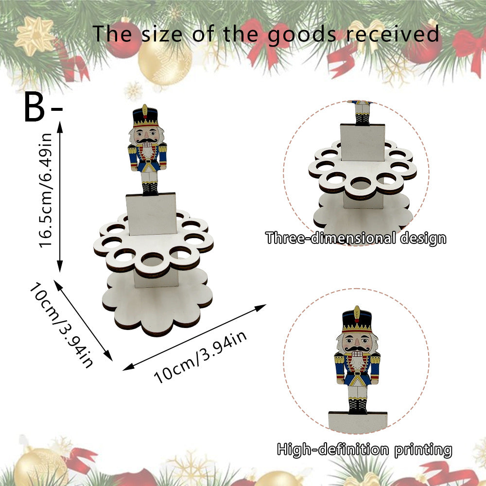 Christmas Tabletop Wooden Money Holder 🎁