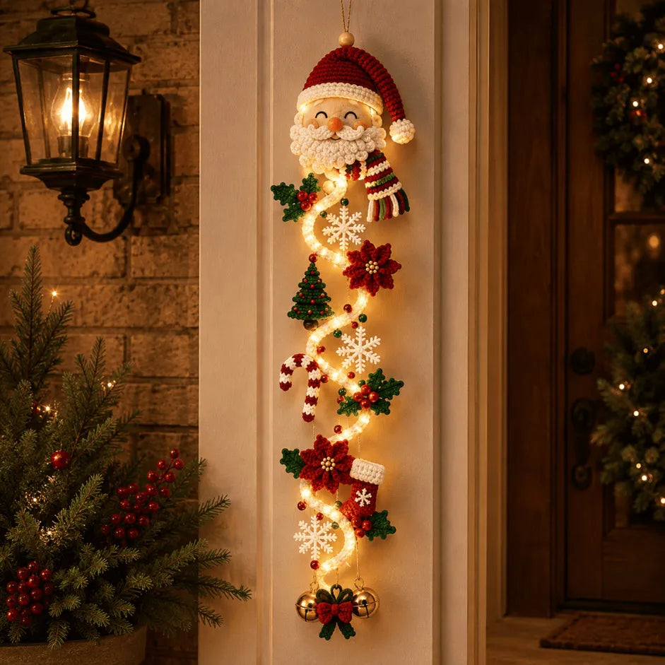 🎅Glowing Christmas Door Hanger