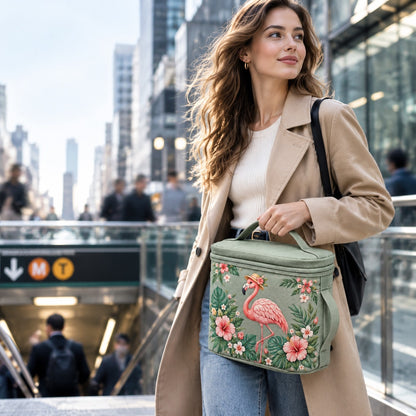🦩Tropical Flamingo Insulated Lunch Bag
