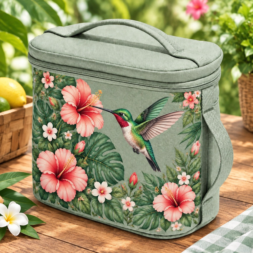 🦩Tropical Flamingo Insulated Lunch Bag