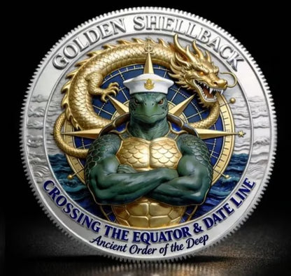 ⭐2026 USA Sale: Up to 50% OFF - 🔥Golden Shellback Cap