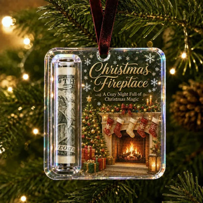 🔥Hot Sale🔥 - 🎄Christmas Cash Gift Ornament- Make Cash Feel Like A Real Christmas Gift💵