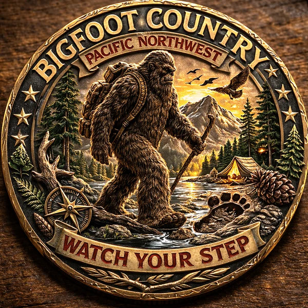 Bigfoot Country Tumbler with Handle