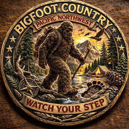Bigfoot Country Tumbler with Handle
