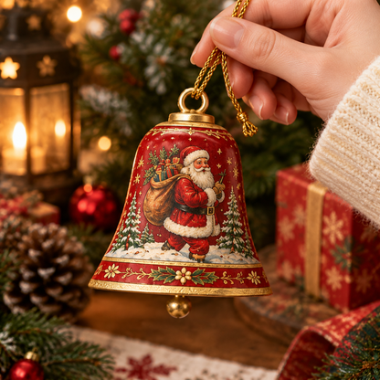 🔔Vintage Bell Ornament Collection – Festive Holiday Tree Keepsakes