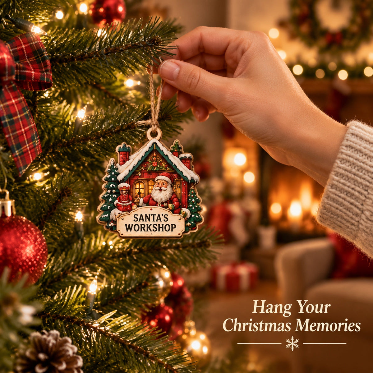 🎄12-Day Christmas Memories Ornament Set ✨A Story Behind Every Ornament