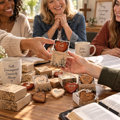 🔥Hot Sale🔥 - ✝️ Christian Pocket Heart Gift Set(Set of 12)