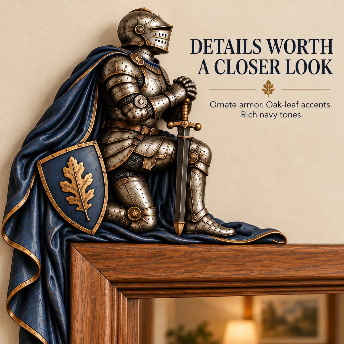 "Guardians at Our Door" – Epic Medieval Knight Door Frame Decor Set 🛡️🏰