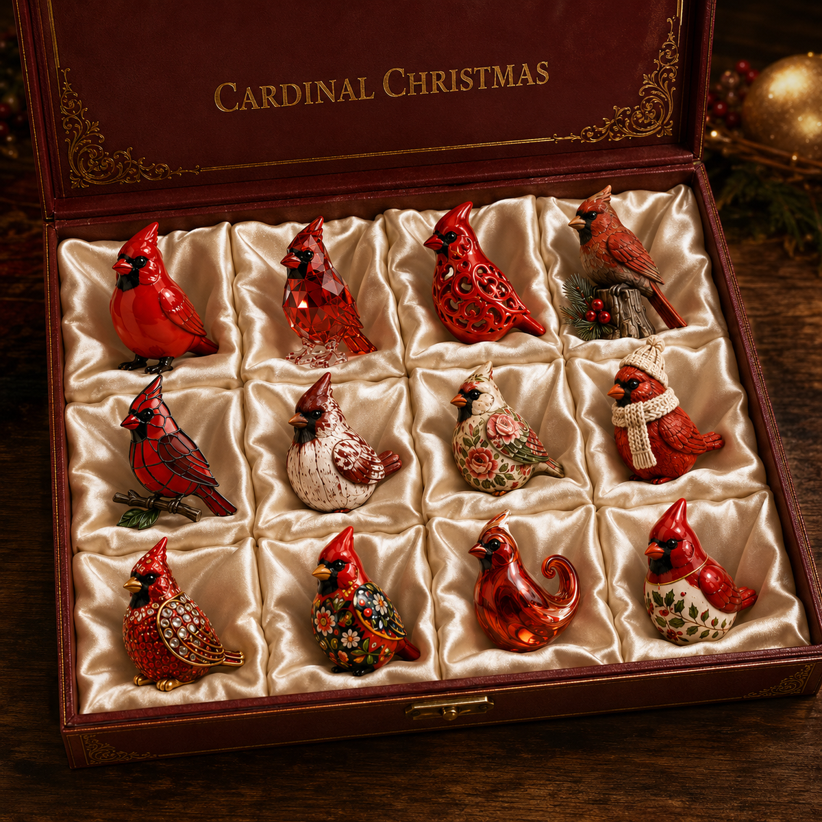 🔥Last 50pcs✨Cardinal Christmas 24-Day Countdown Calendar – Limited Anniversary Edition