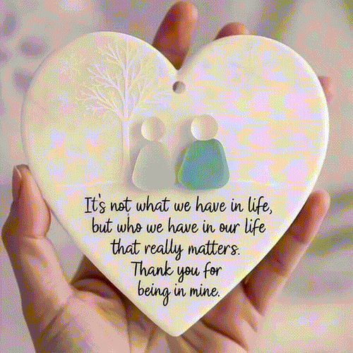 💝Hot Sale❤️ - Heart-Shaped  Friendship Decor🌊✨ Shaped by Nature & Crafted by Hand